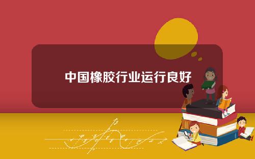 中国橡胶行业运行良好
