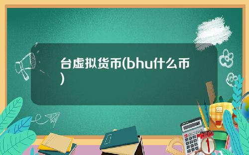 台虚拟货币(bhu什么币)