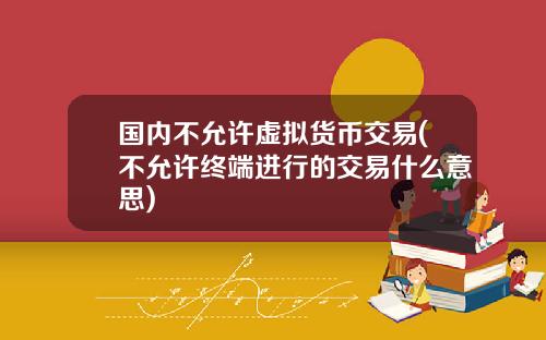 国内不允许虚拟货币交易(不允许终端进行的交易什么意思)