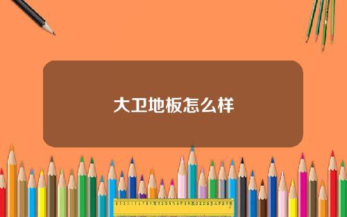 大卫地板怎么样