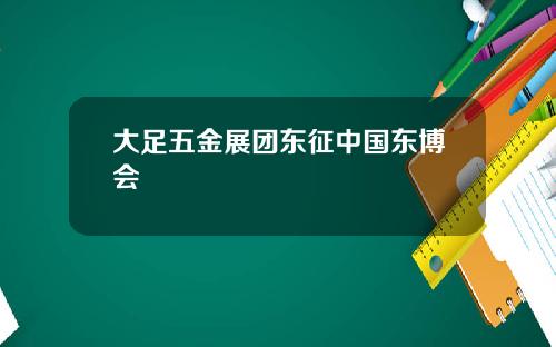 大足五金展团东征中国东博会