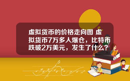 虚拟货币的价格走向图 虚拟货币7万多人爆仓,比特币跌破2万美元,发生了什么?