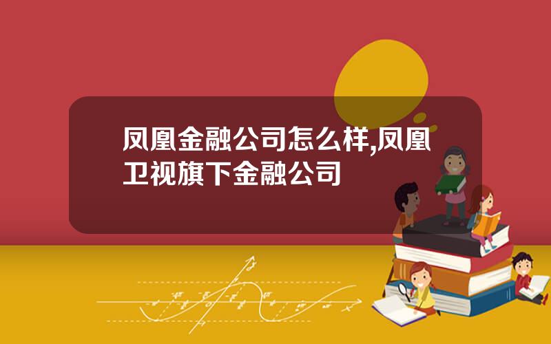 凤凰金融公司怎么样,凤凰卫视旗下金融公司