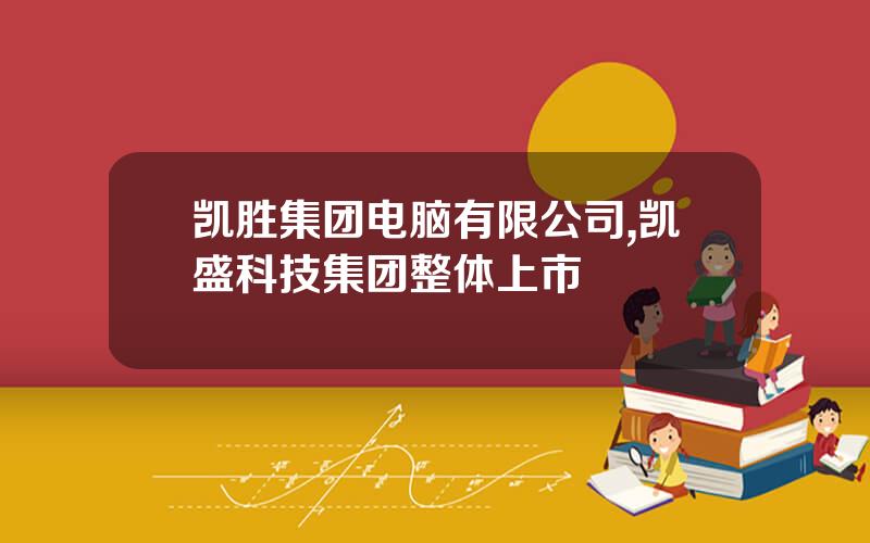 凯胜集团电脑有限公司,凯盛科技集团整体上市