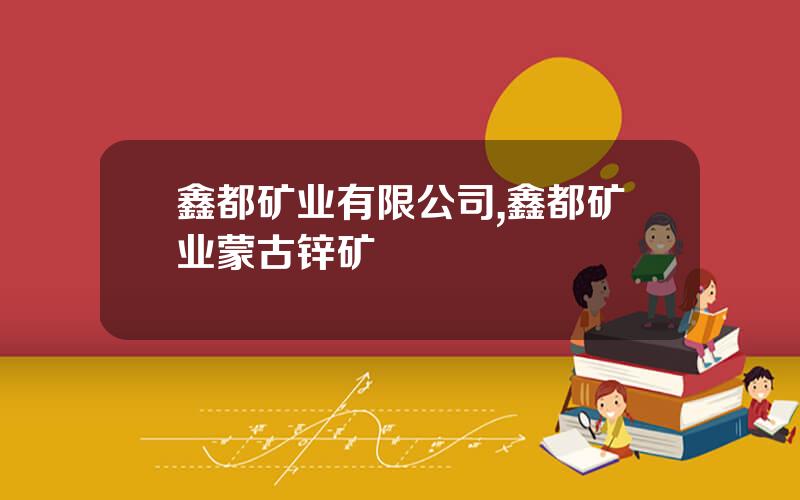 鑫都矿业有限公司,鑫都矿业蒙古锌矿