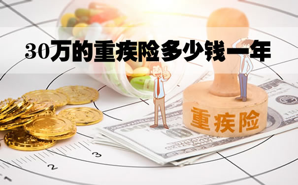 30万的重疾险要多少钱,30万的重疾险多少钱一年_1