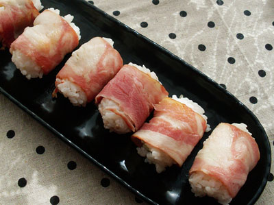 培根饭团怎么做？_美食